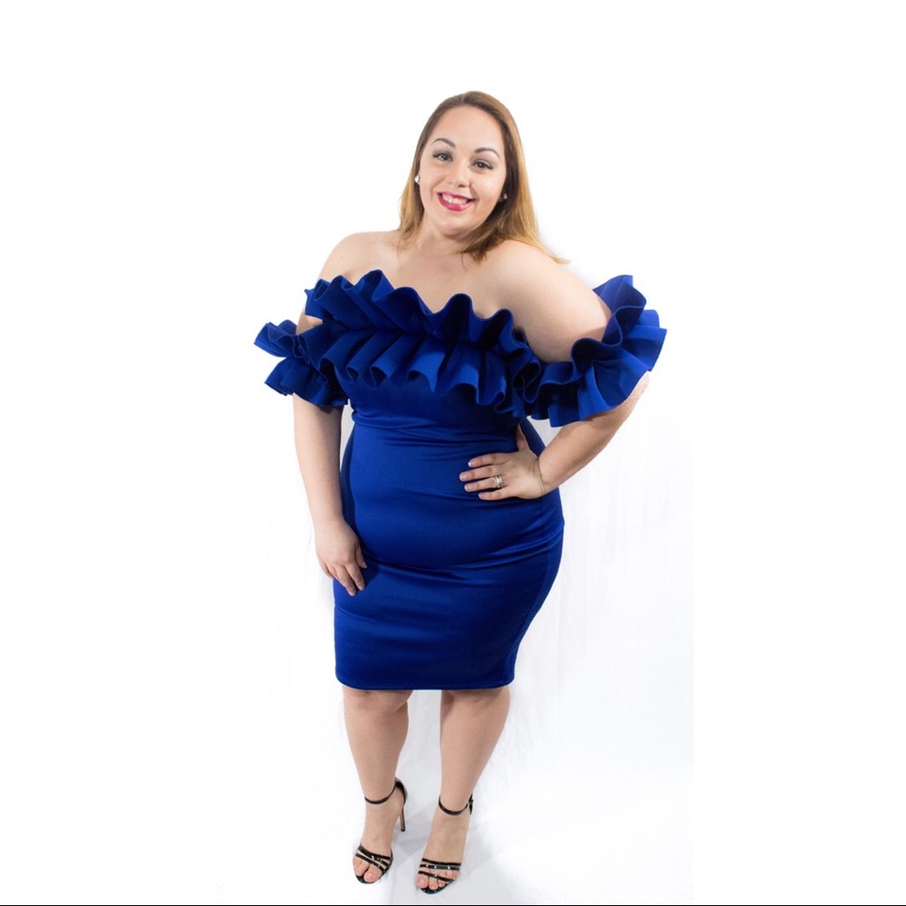 Royalty Off Shoulder| Dress